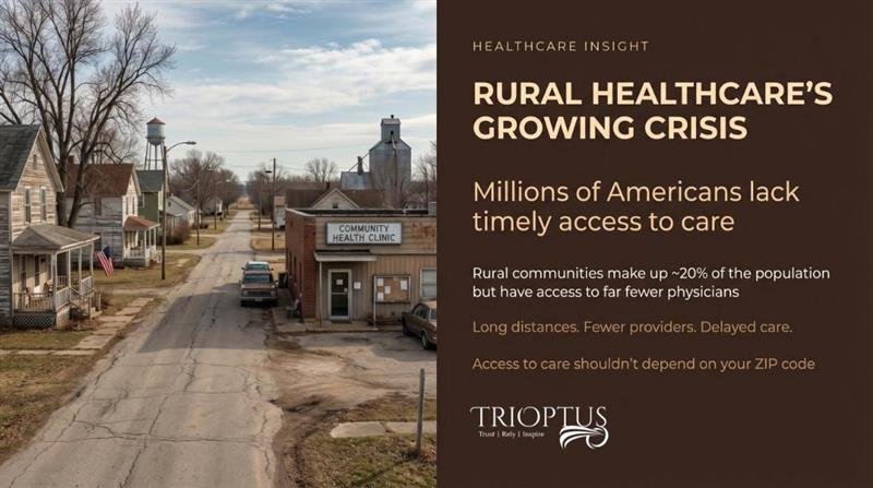 Rural Healthcare’s Growing Crisis in the U.S. — Why Millions Still Lack Access to Care
