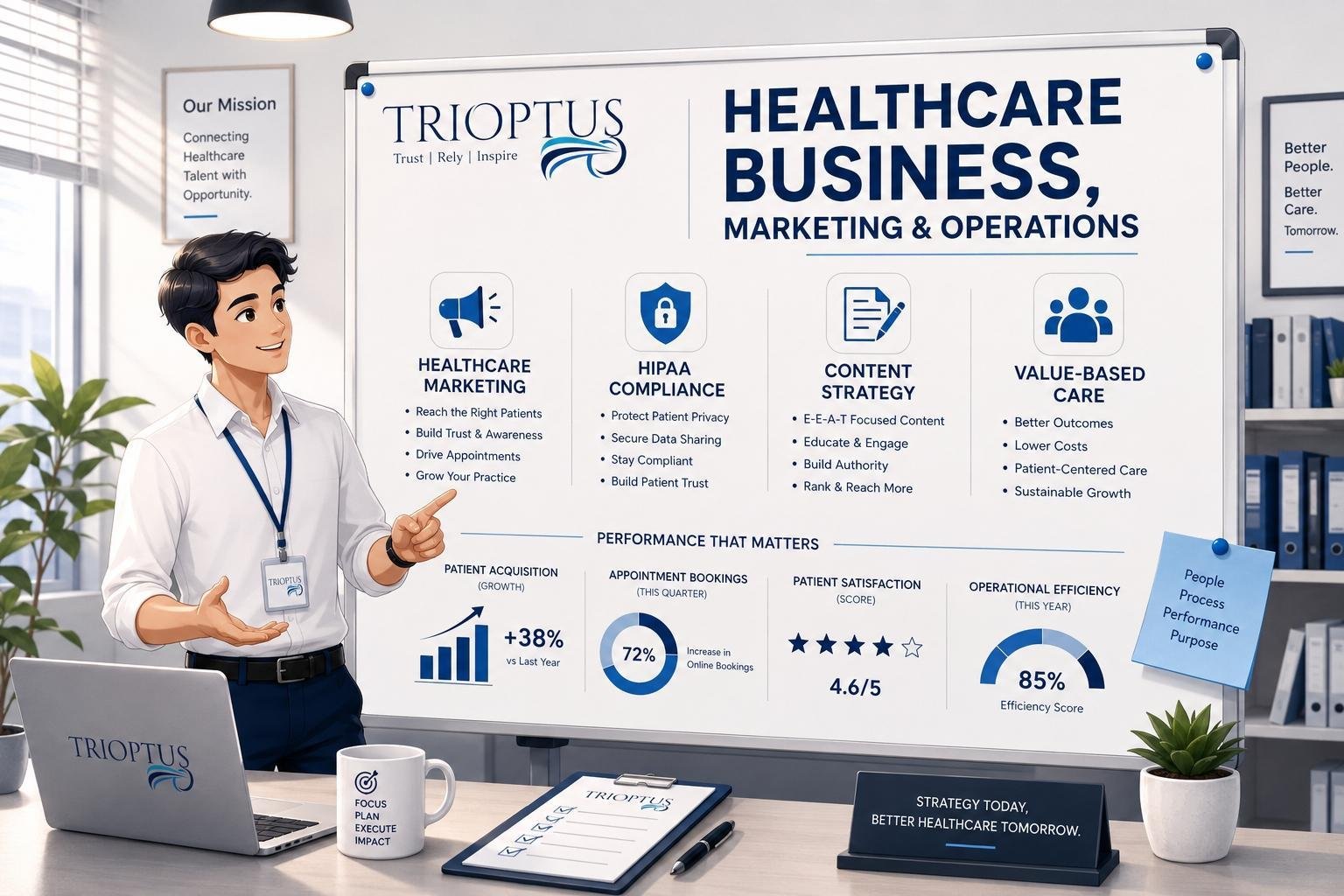 Healthcare Business, Marketing & Operations: A Complete Guide to Growing a Modern Healthcare Org.
