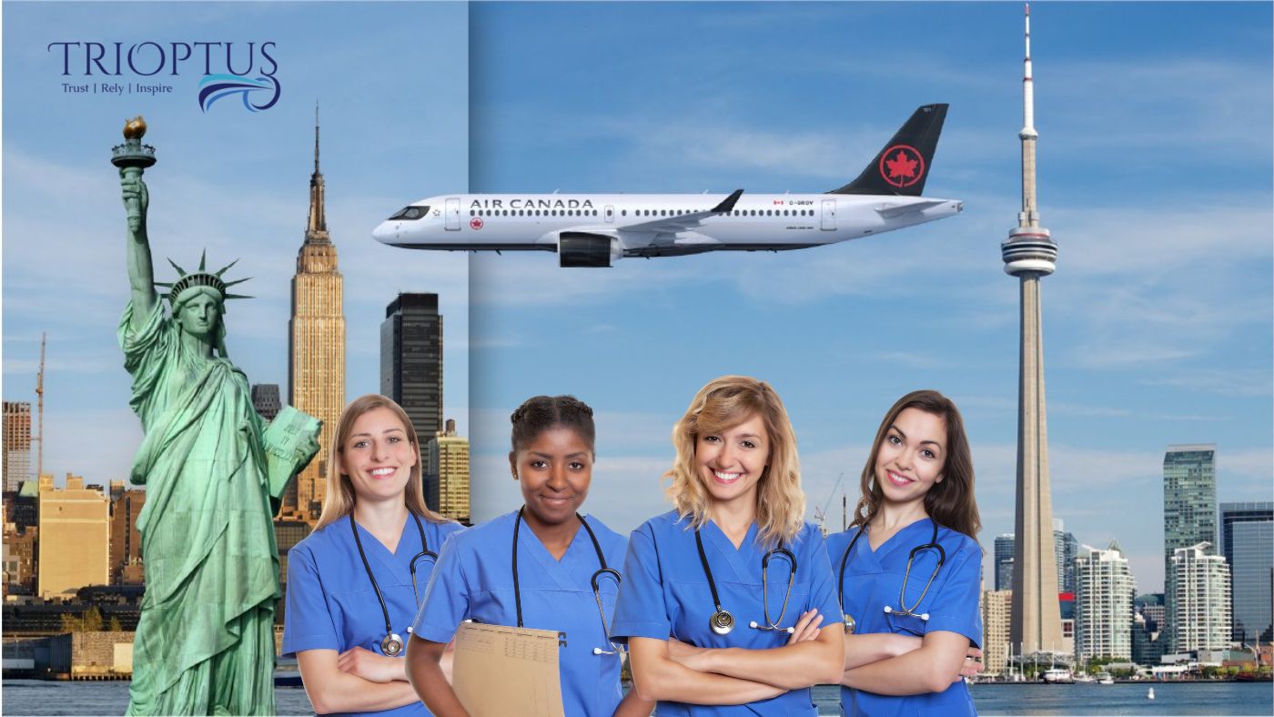 Moving from Canada to the U.S. as a Registered Nurse (RN): Answers to Your Questions