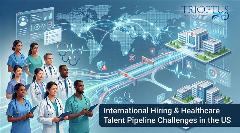 International Hiring & Talent Pipeline Issues in US Healthcare Staffing (2026 Deep Dive)